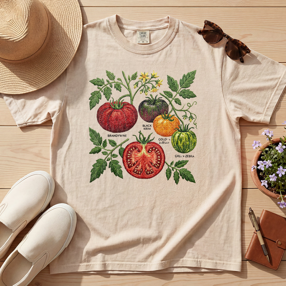 Tomato Garden Botanical Tee