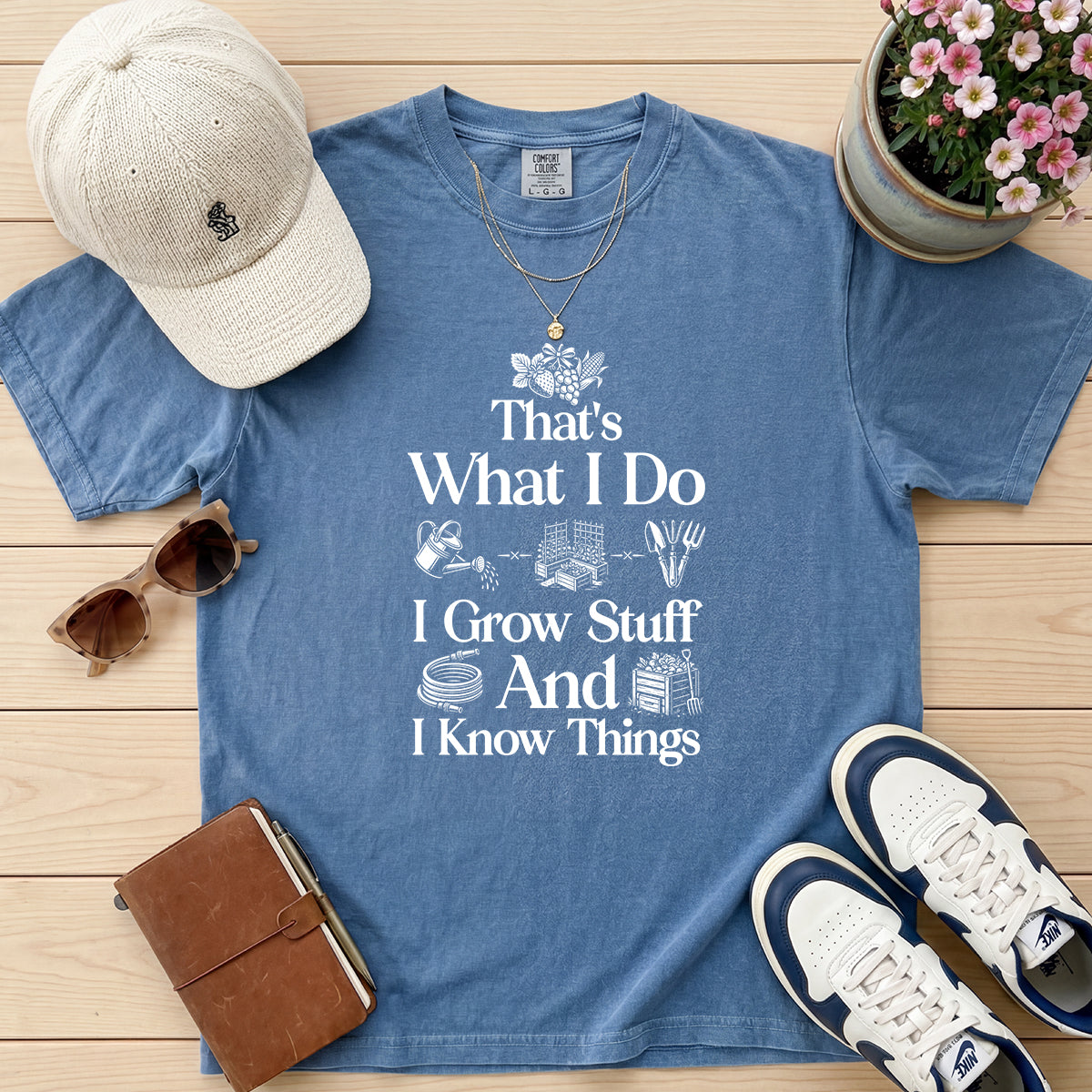 GROW STUFF TEE