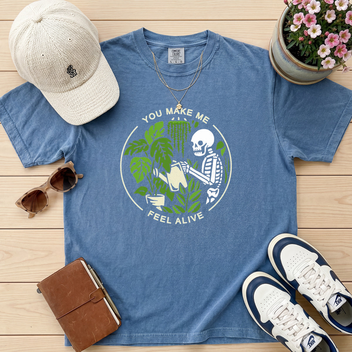 Feel Alive Skeleton Garden