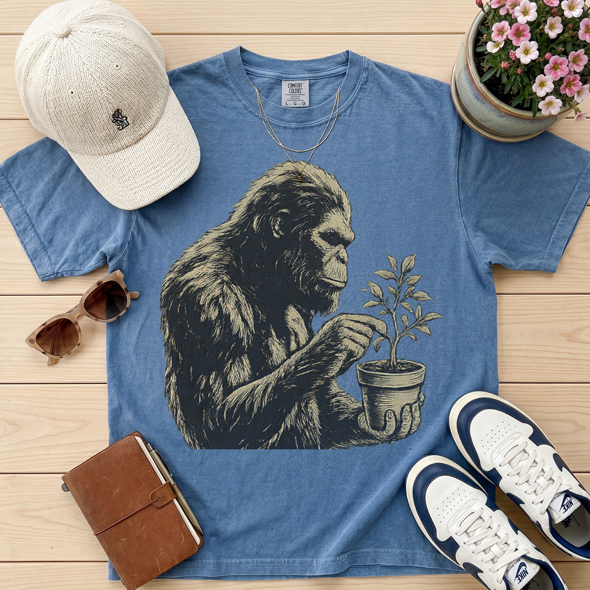 Bigfoot Plant Dad Tee