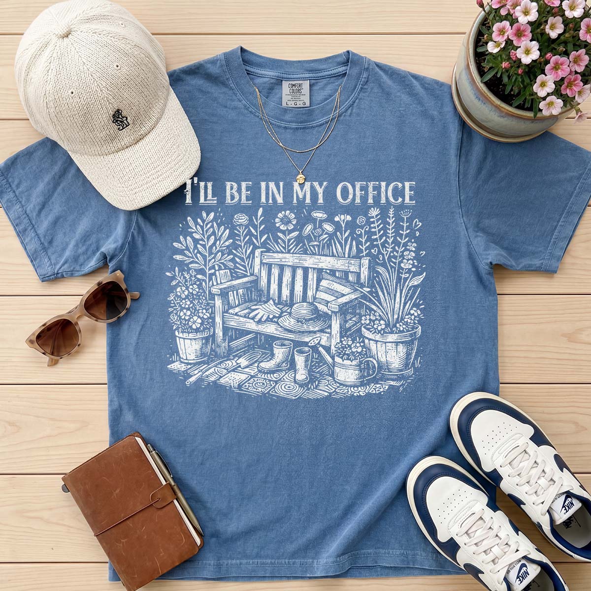 I’ll Be In My Office Gardening Shirt