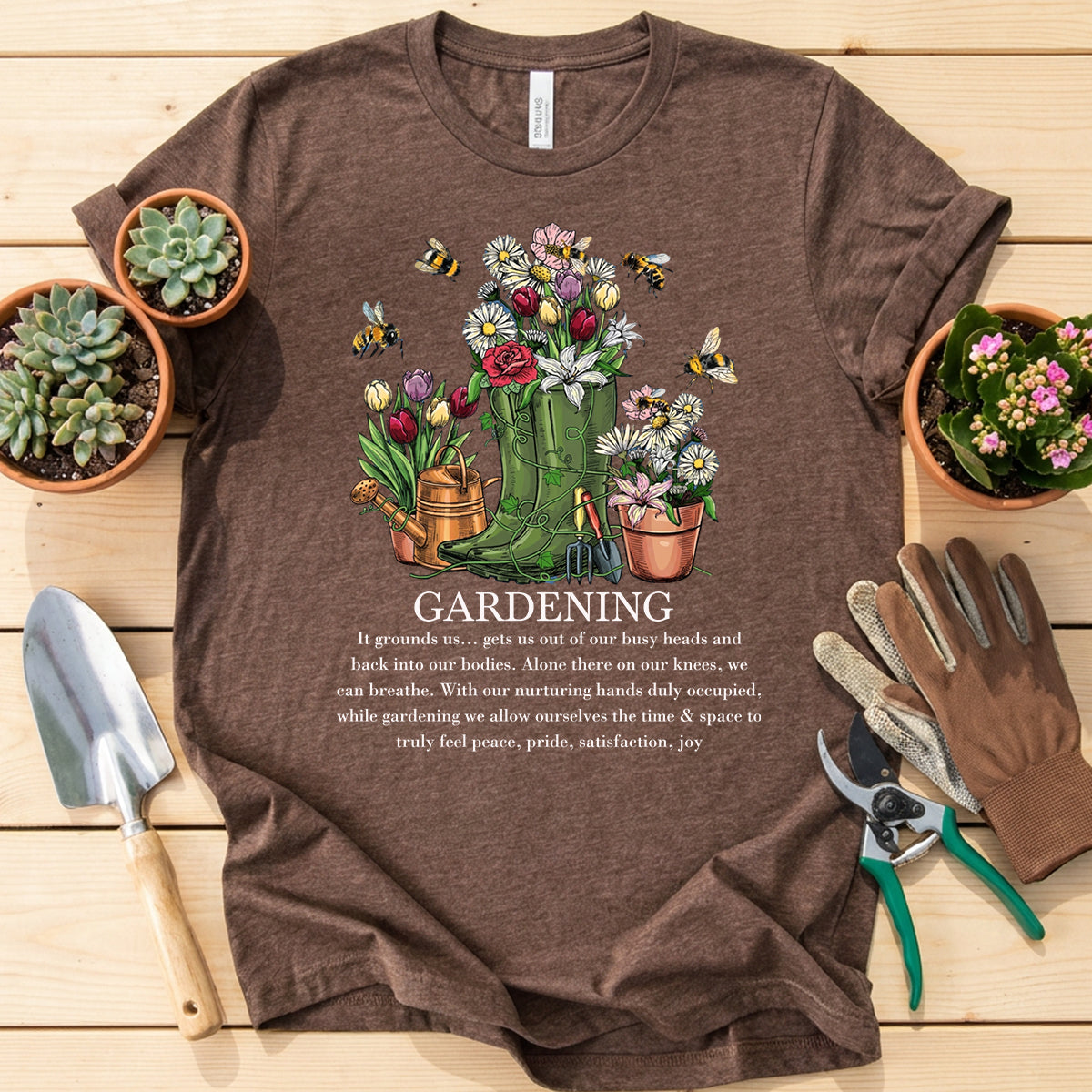 Gardening Heals The Soul Tee