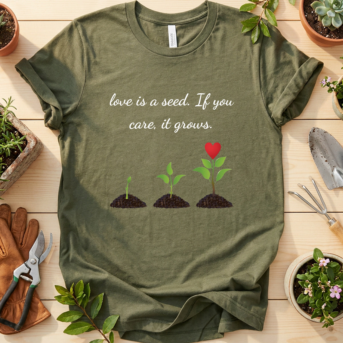 Love Seed Care Grows