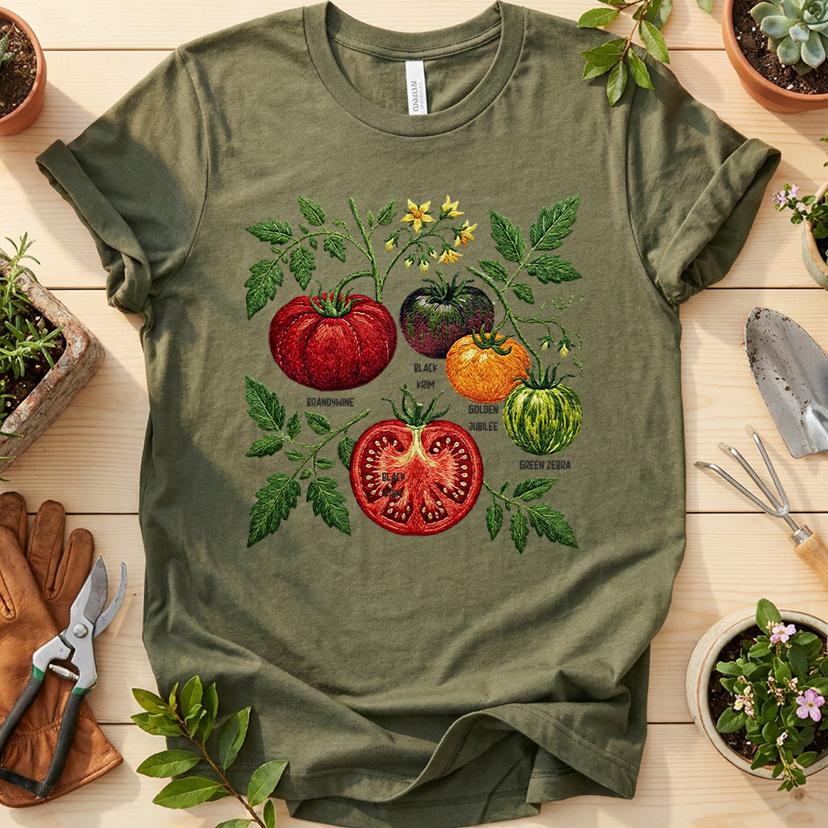 Tomato Garden Botanical Tee