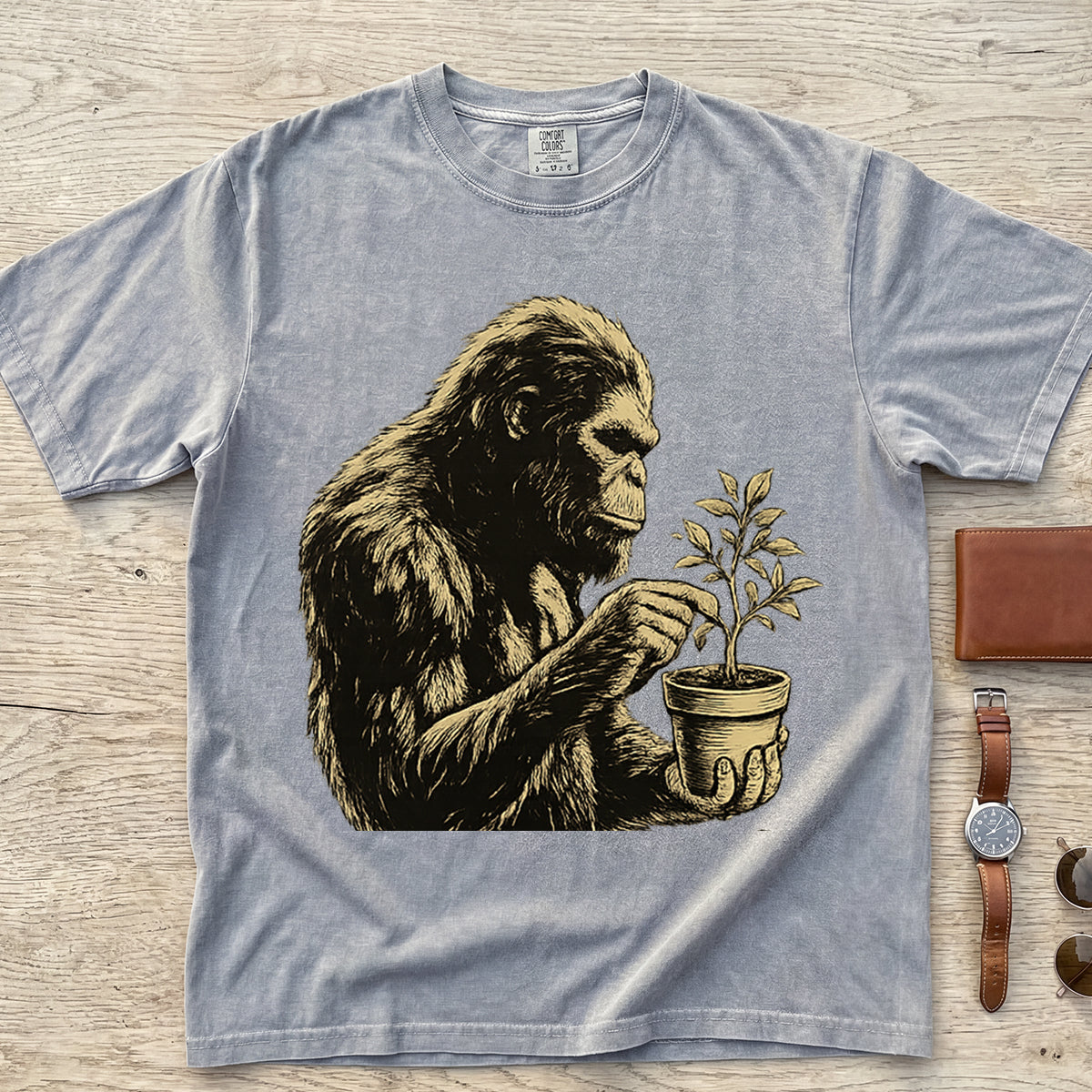Bigfoot Plant Dad Tee