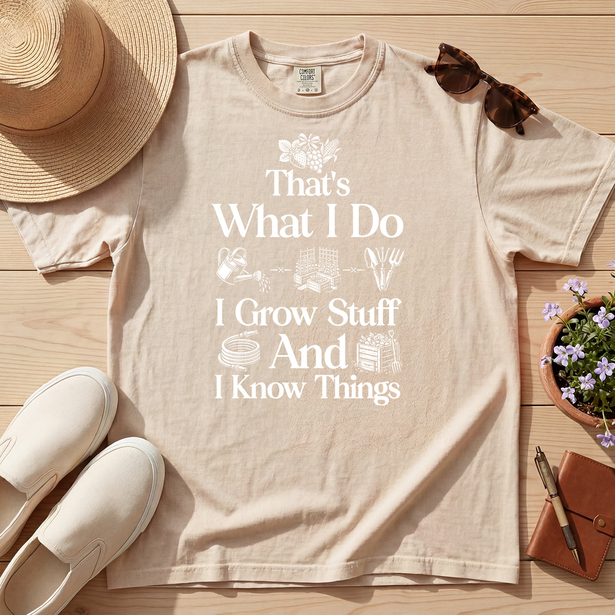 GROW STUFF TEE