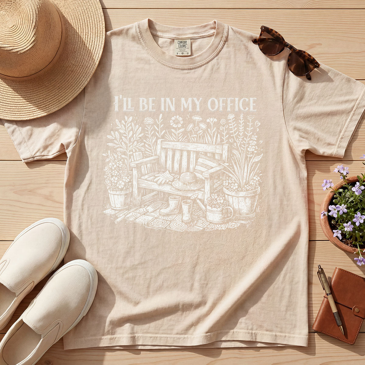 I’ll Be In My Office Gardening Shirt