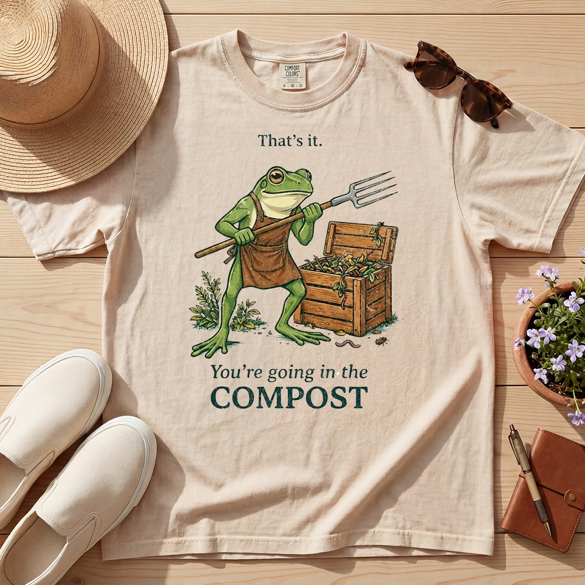 FROG COMPOST TEE