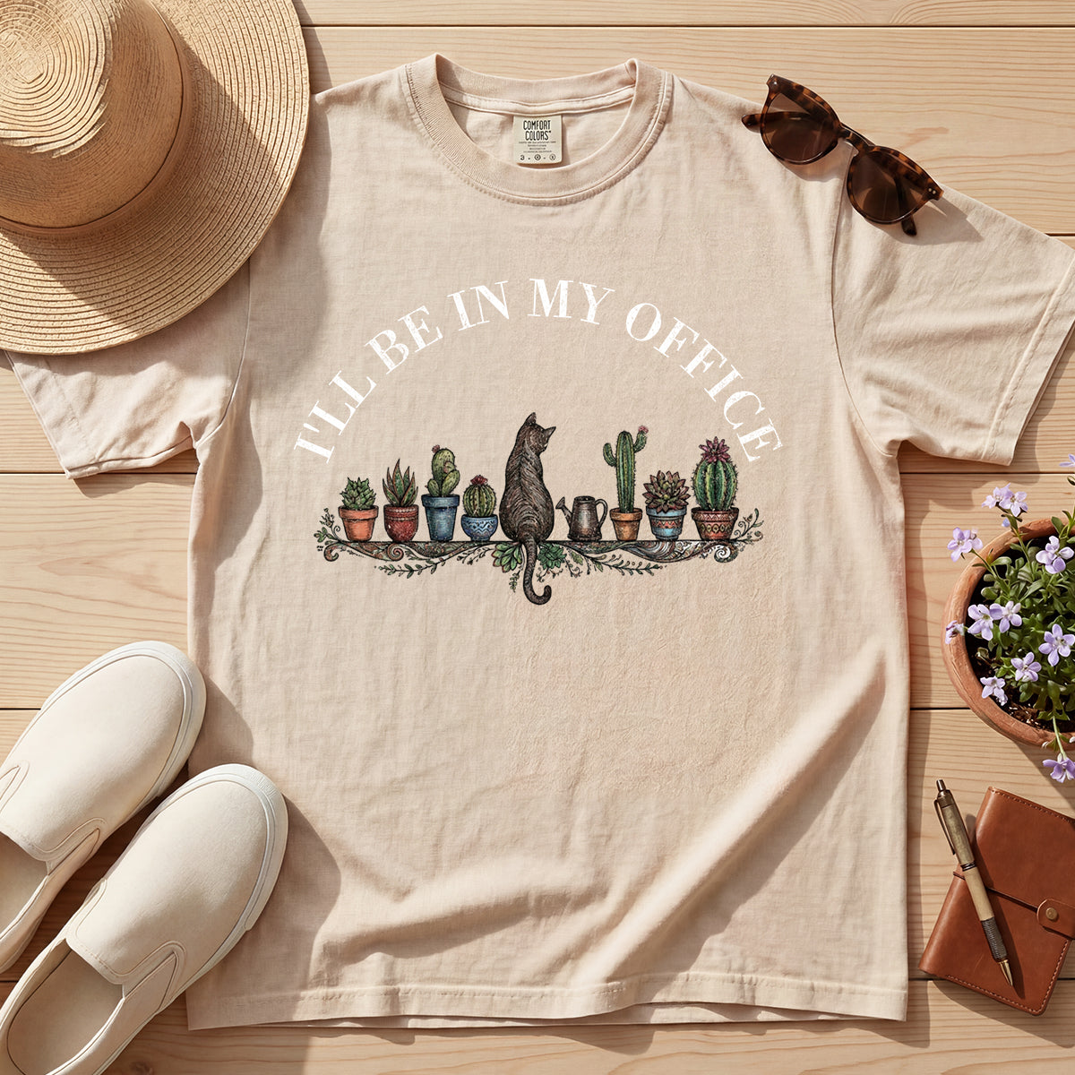 CAT OFFICE TEE
