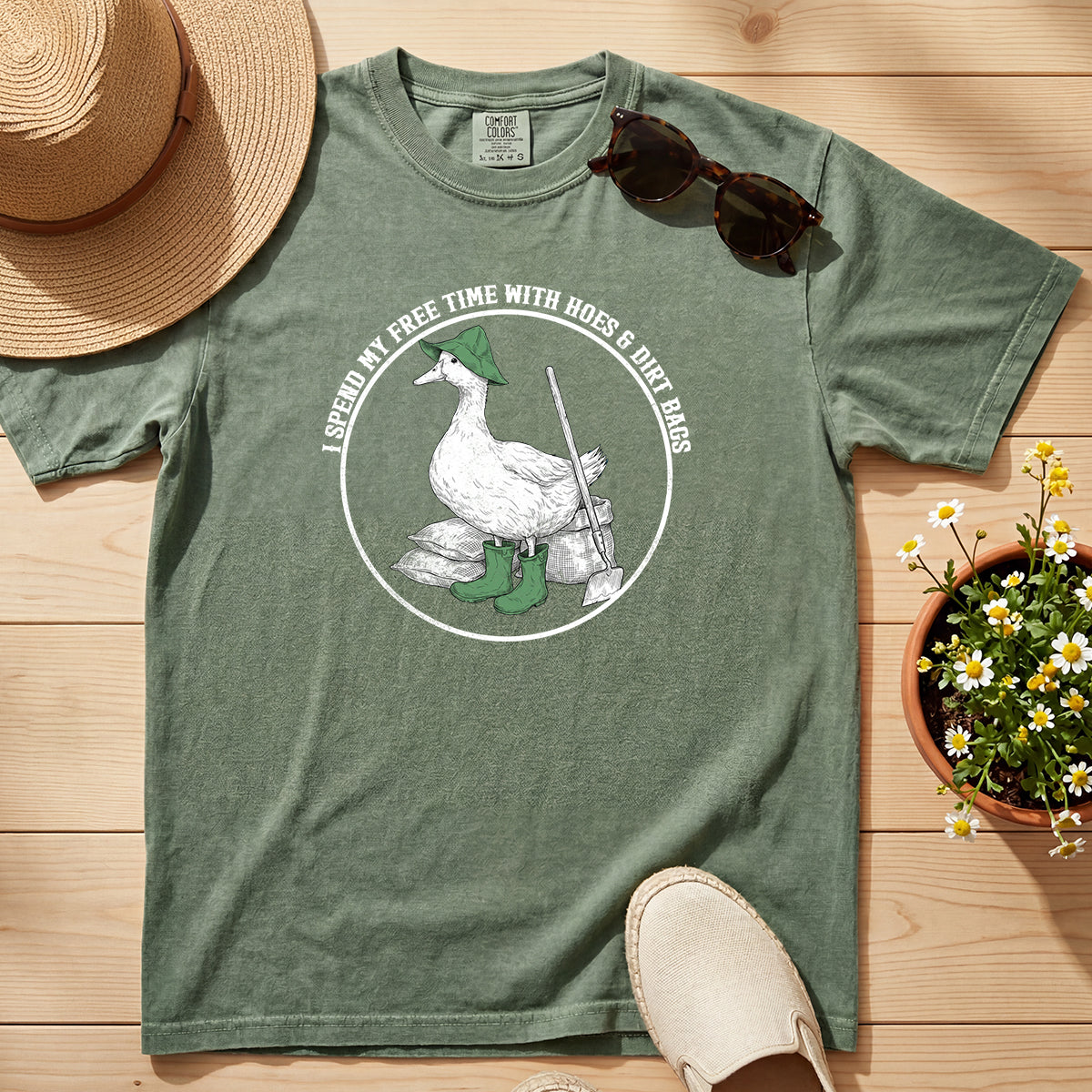Hoes & Dirt Bags Gardening Tee