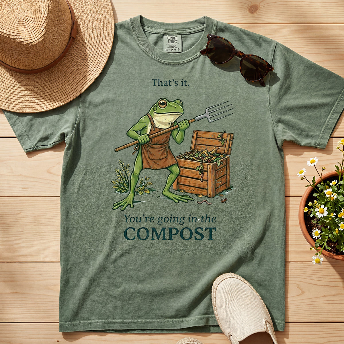 FROG COMPOST TEE