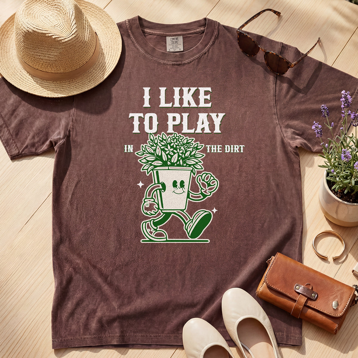 RETRO PLAY IN DIRT TEE