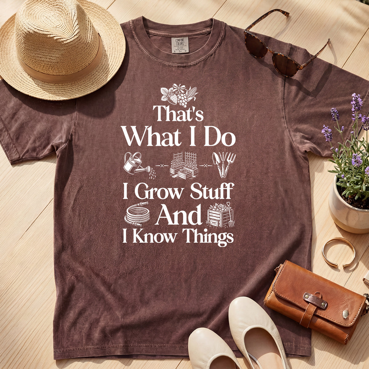 GROW STUFF TEE