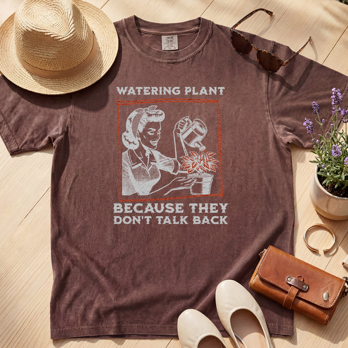 WATERING PLANTS TEE