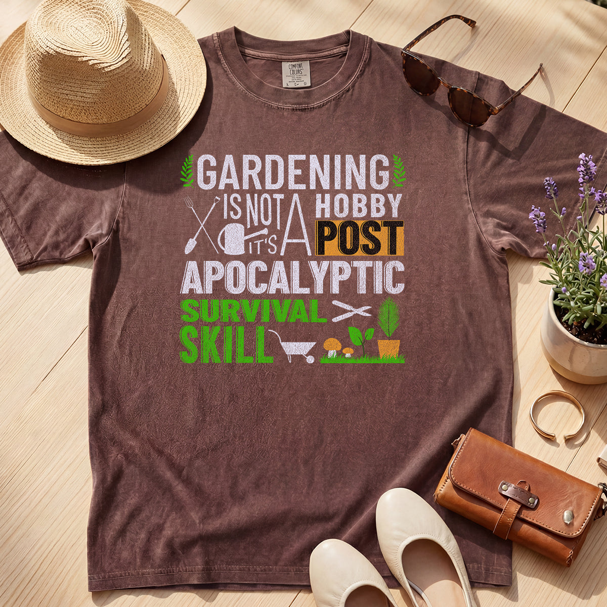 GARDENING POST APOCALYPTIC SURVIVAL TEE