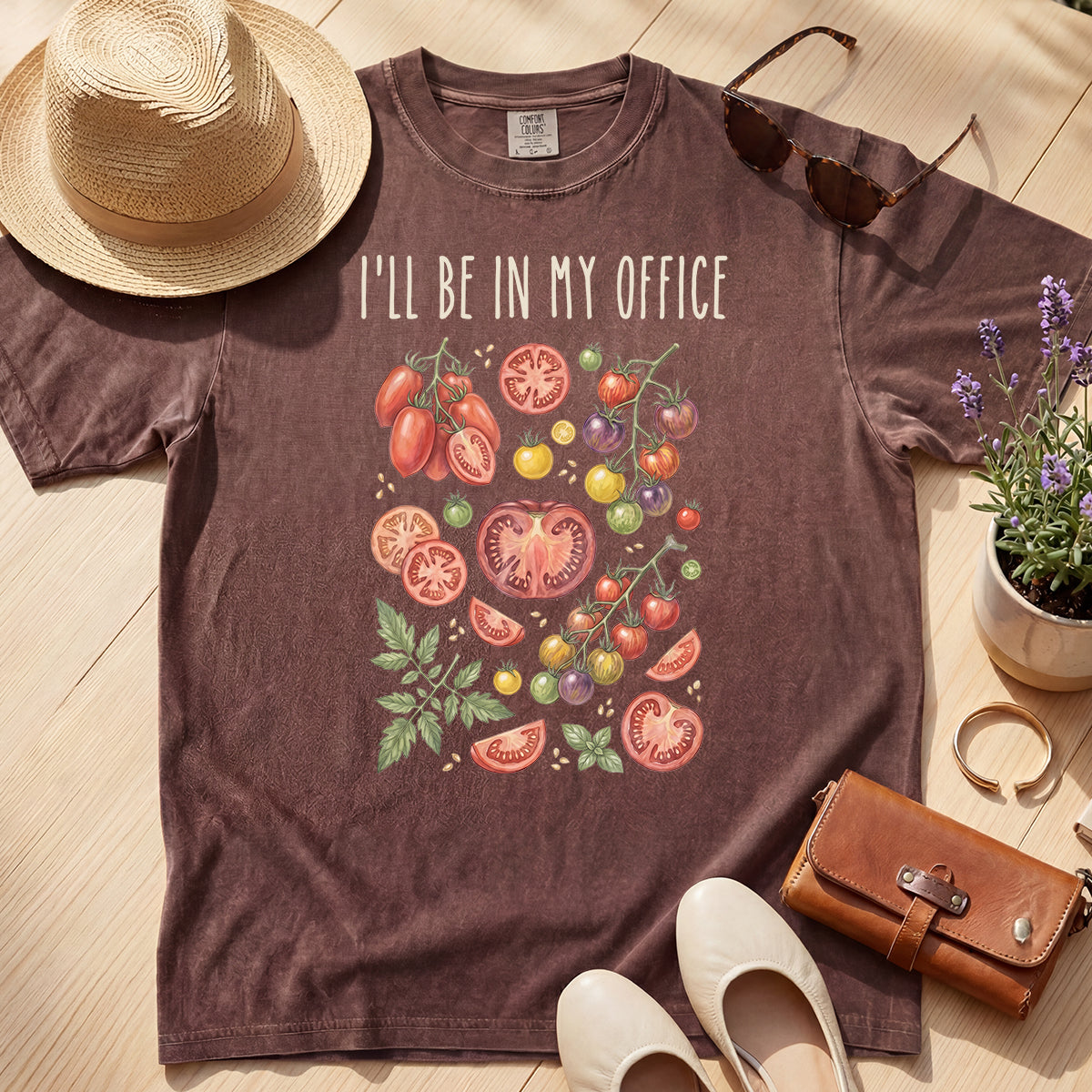 VINTAGE TOMATO GARDEN OFFICE TEE