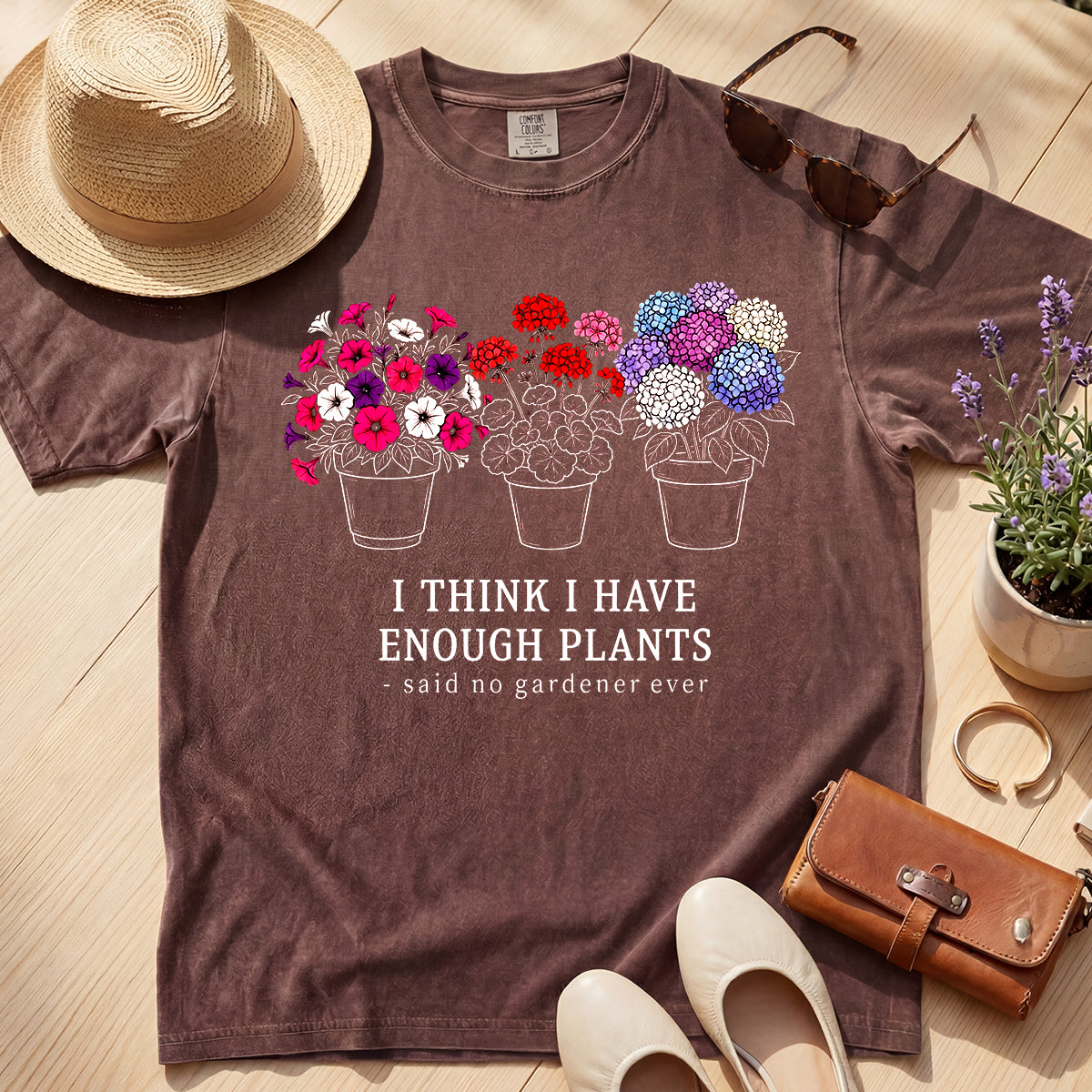ENOUGH FLOWERS TEE