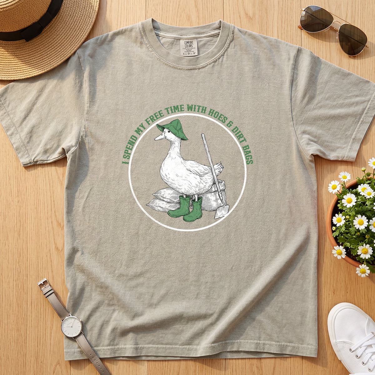 Hoes & Dirt Bags Gardening Tee