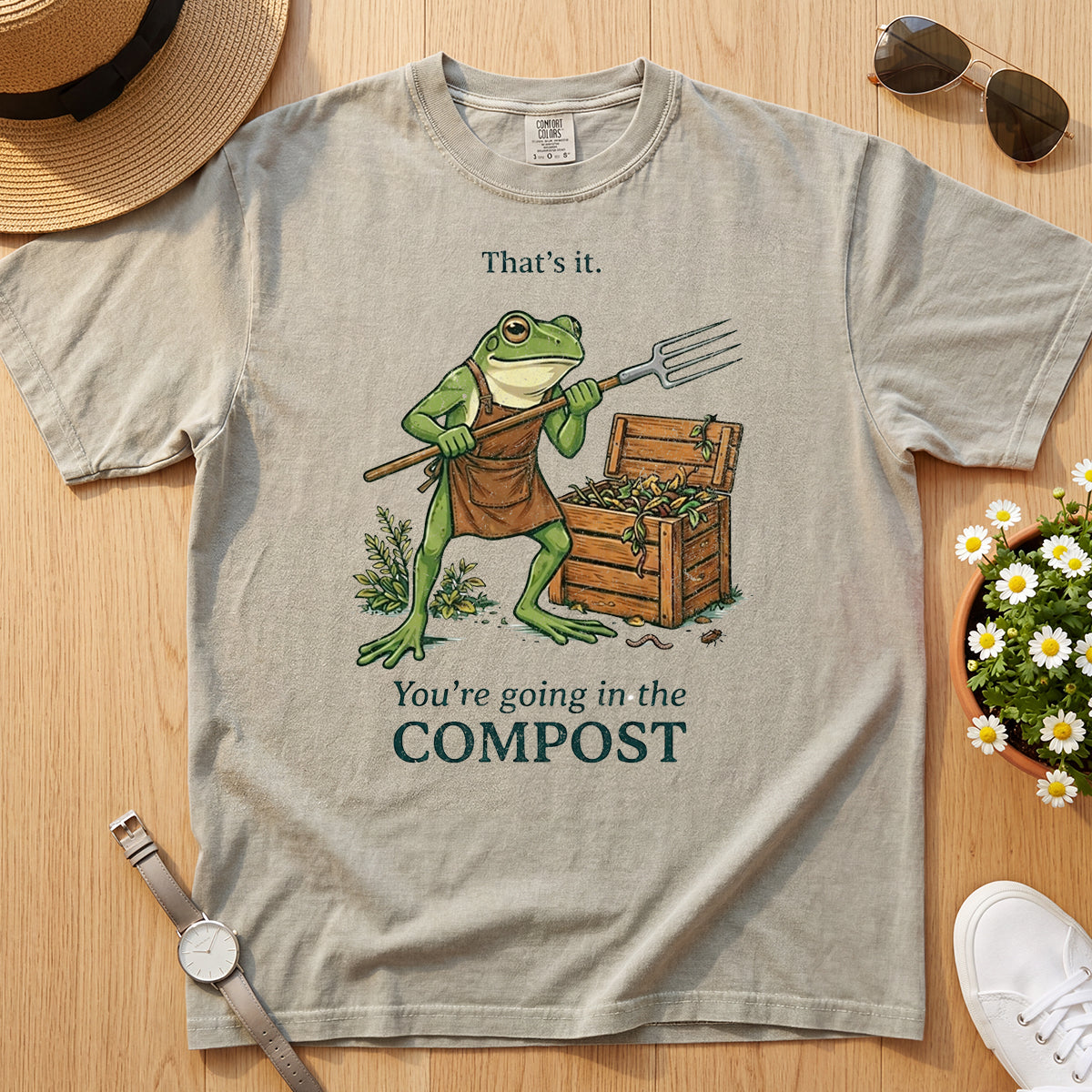 FROG COMPOST TEE