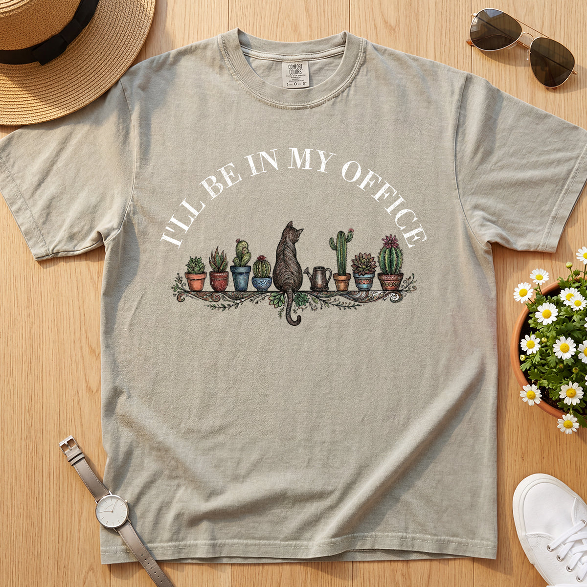 CAT OFFICE TEE