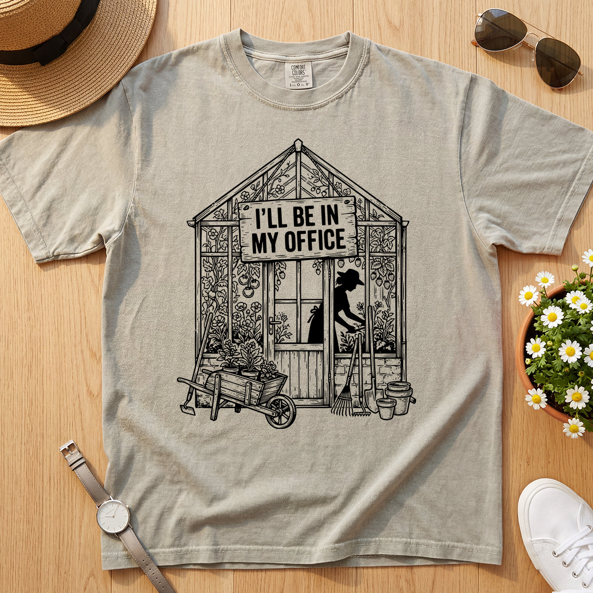 GREENHOUSE GARDENING MY OFFICE TEE