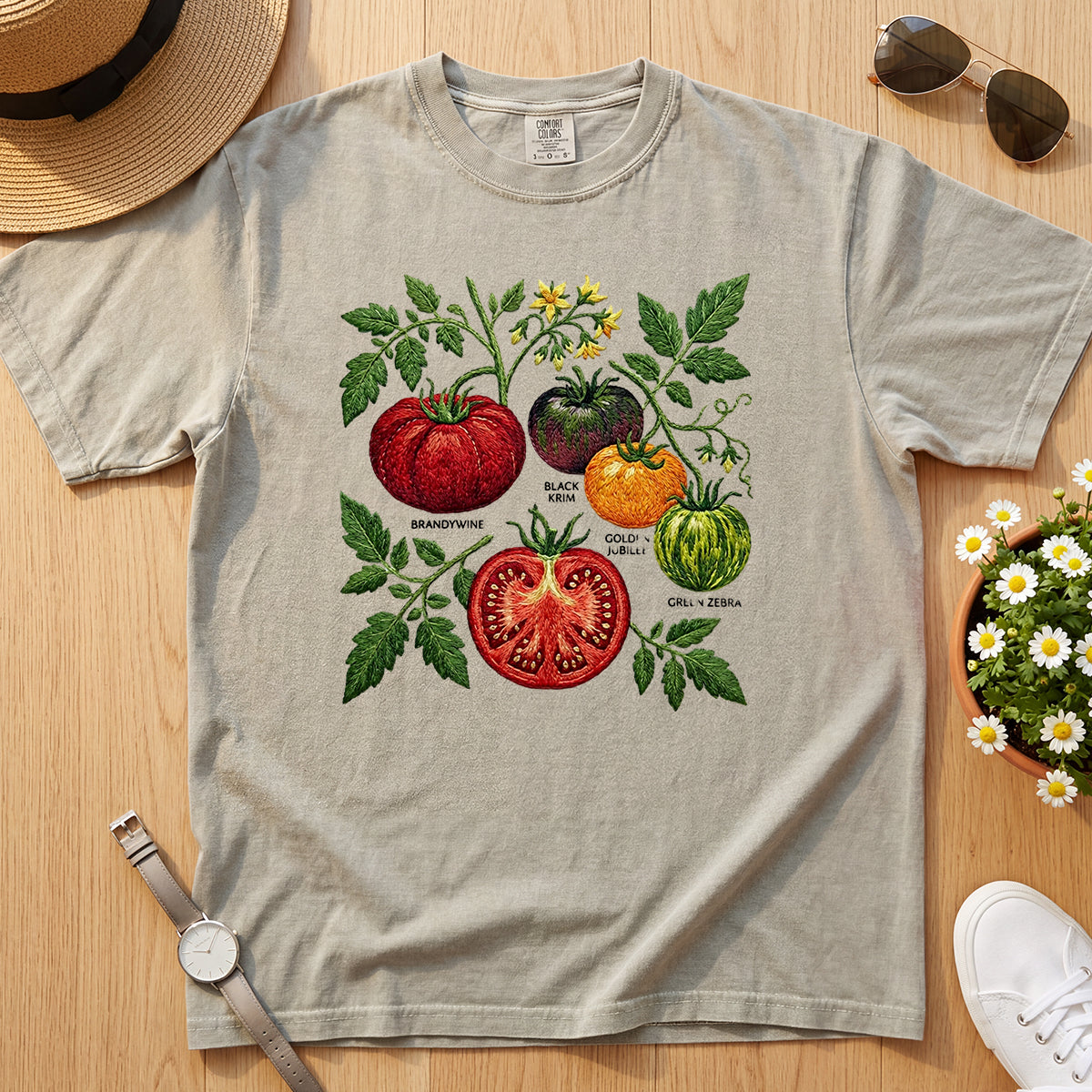 Tomato Garden Botanical Tee