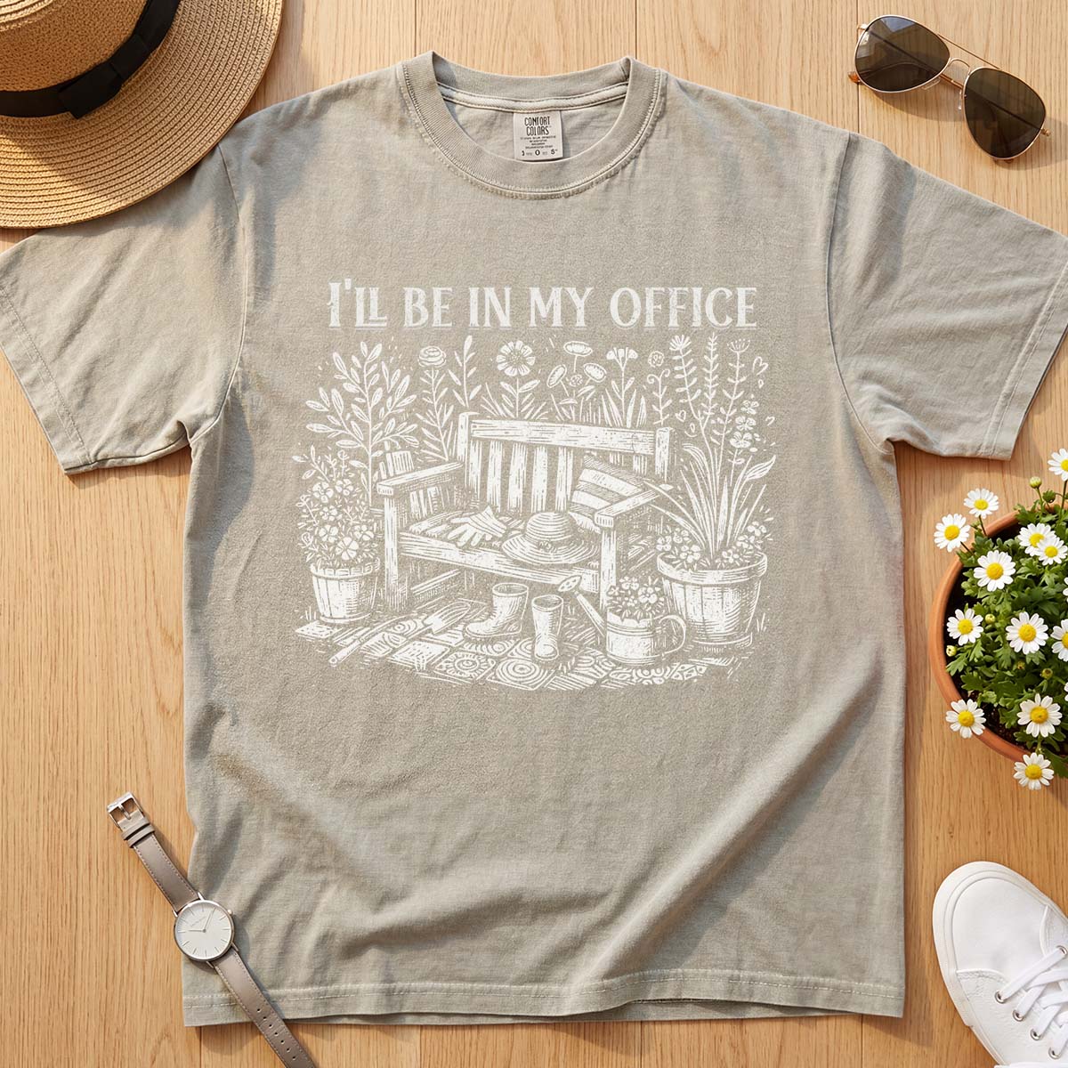I’ll Be In My Office Gardening Shirt