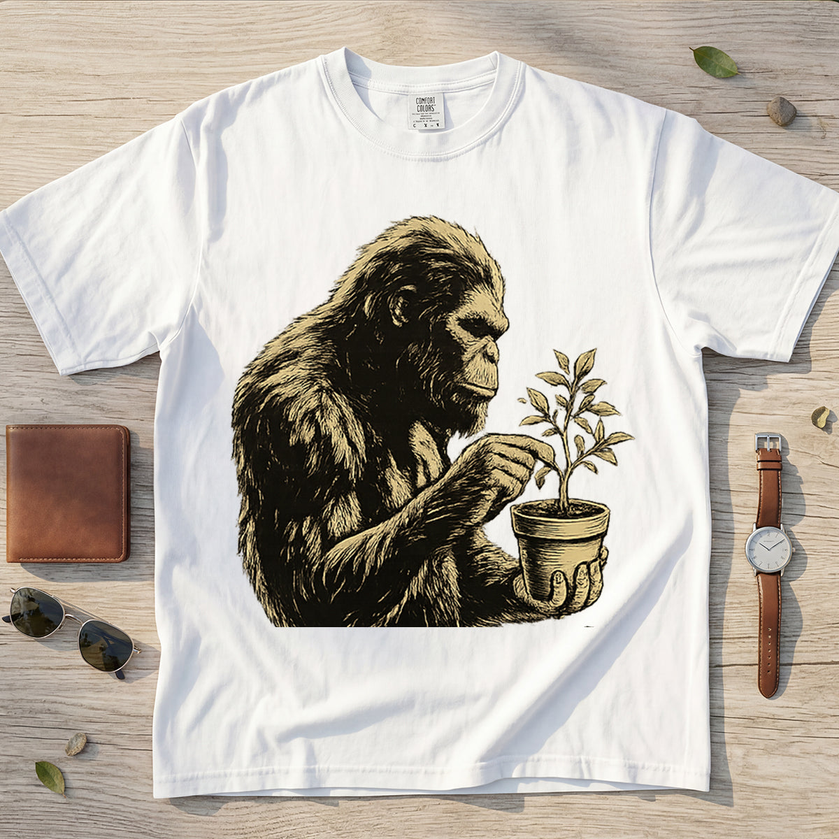 Bigfoot Plant Dad Tee