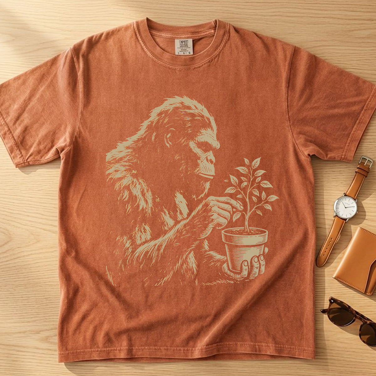 Bigfoot Plant Dad Tee
